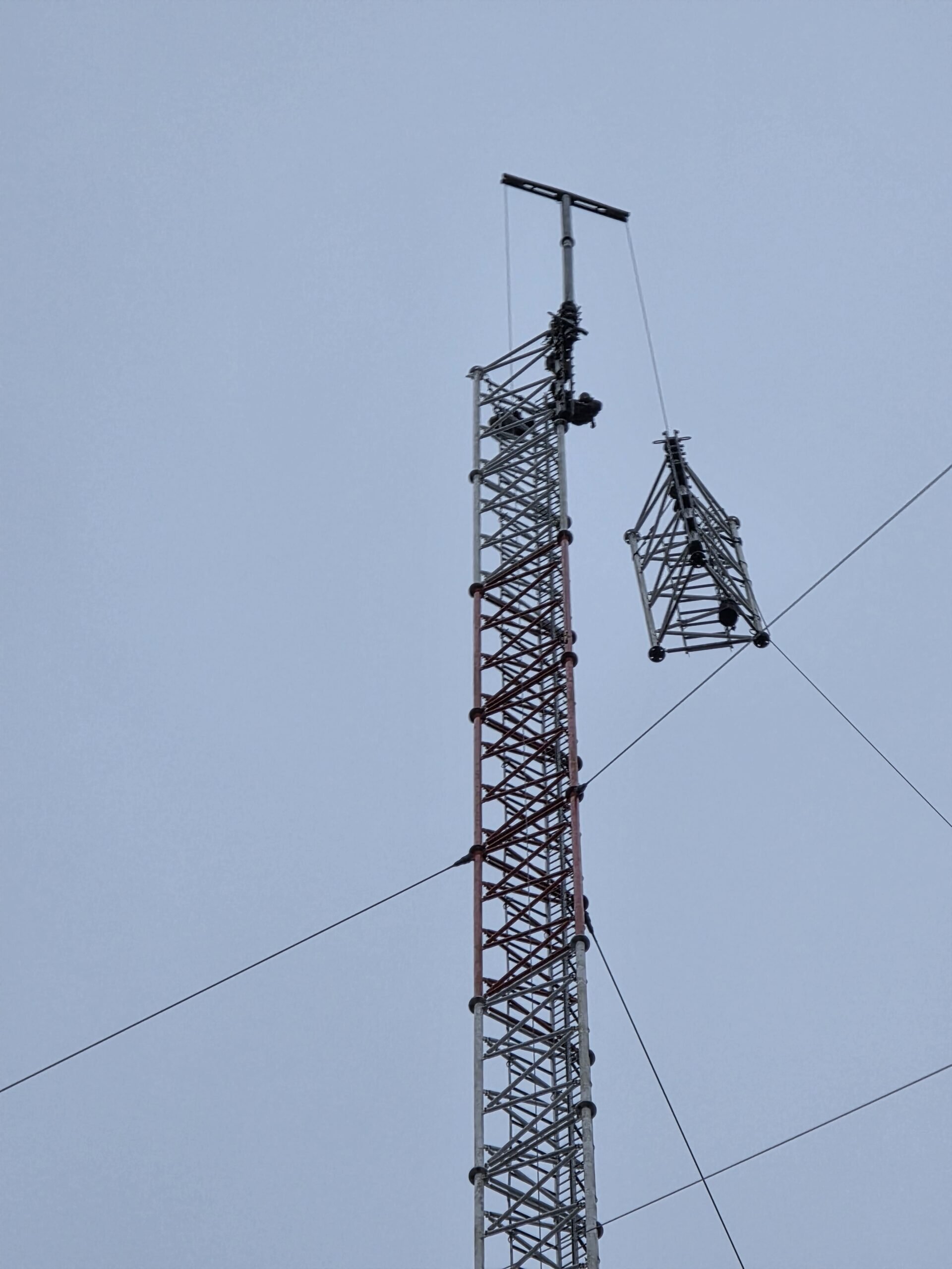 Mast construction - work in progress