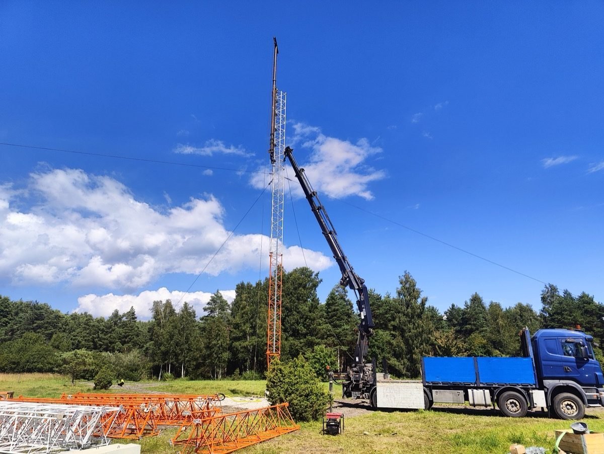 Mast construction - Eltove OÜ mast installation